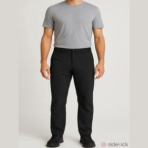 Karbon Men's Stretch Chinos Black 34x32